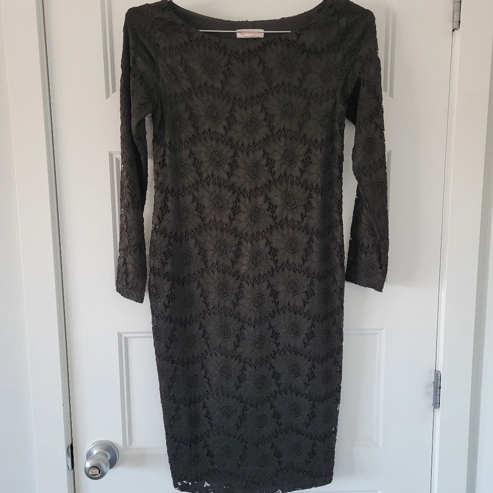 Black Maternity Dress